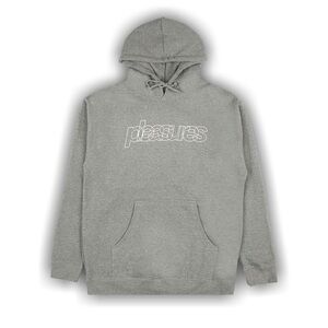 Pleasures Flight Hoodie Gunmetal Grey Size Medium